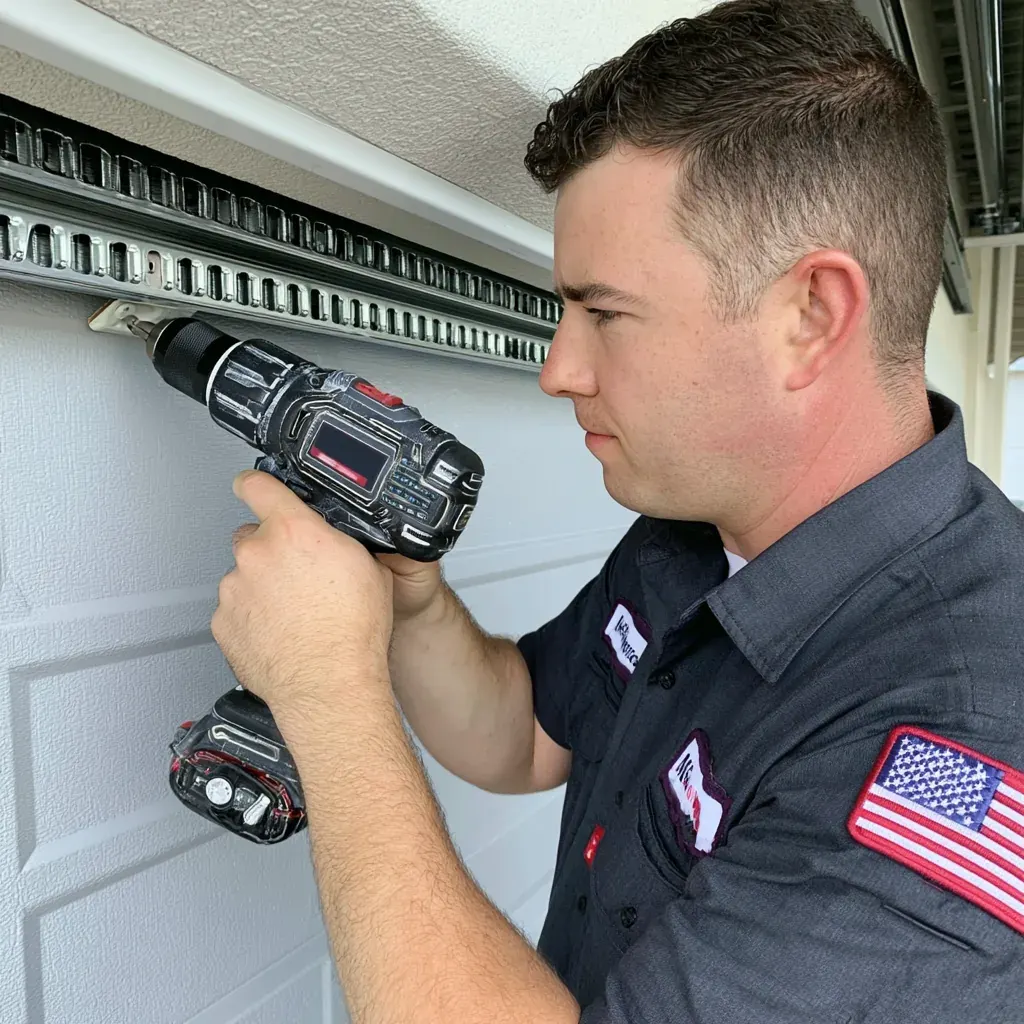 Craftsman garage door in Fishers, IN